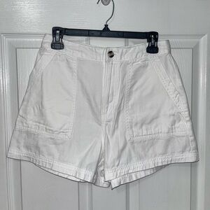 Target White Jean Shorts